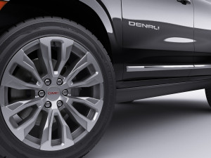 gmc yukon denali 2021 3D Модель
