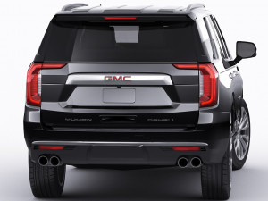 gmc yukon denali 2021 3D Модель