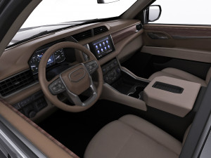 gmc yukon denali 2021 3D Модель