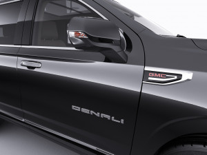 gmc yukon denali 2021 3D Модель