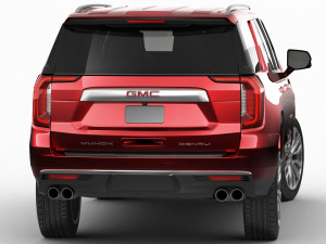 gmc yukon xl 2021 denali 3D Model