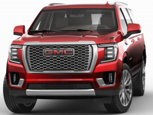 gmc yukon xl 2021 denali 3D Model