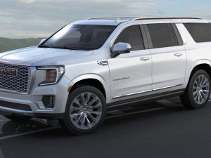 gmc yukon xl 2021 denali 3D Model