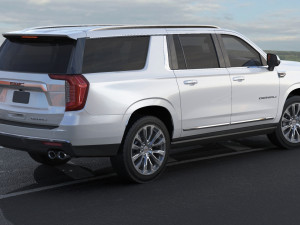 gmc yukon xl 2021 denali 3D Model