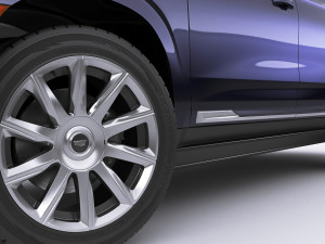 cadillac escalade 2021 esv Model 3D