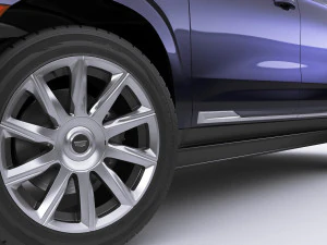 cadillac escalade 2021 esv 3D Model