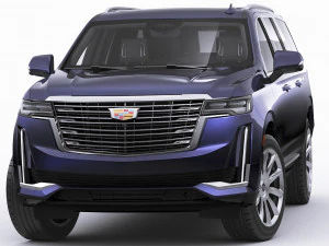 cadillac escalade 2021 esv 3D Model