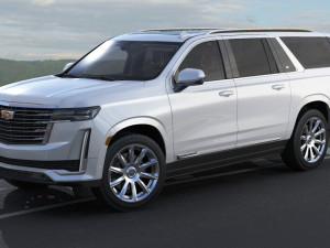 cadillac escalade 2021 esv Model 3D