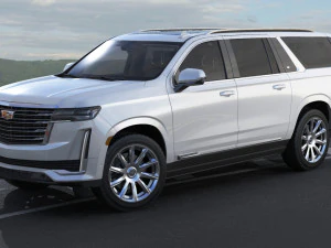 cadillac escalade 2021 esv 3D Model