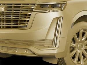 cadillac escalade 2021 esv 3D Model