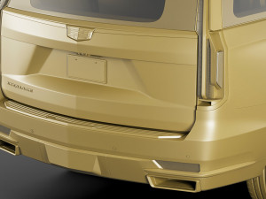 cadillac escalade 2021 esv Model 3D