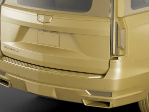 cadillac escalade 2021 esv 3D Model