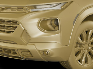 chevrolet trailblazer 2021 3D-Modell