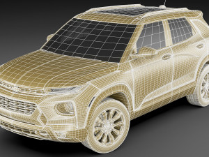 chevrolet trailblazer 2021 3D-Modell