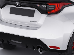 toyota gr yaris 2021 Model 3D