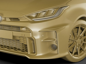 toyota gr yaris 2021 Model 3D