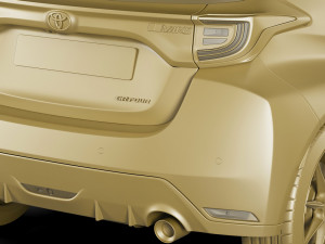 toyota gr yaris 2021 Model 3D