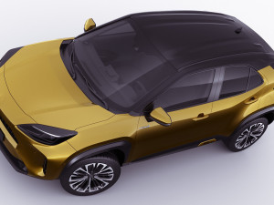 toyota yaris cross hybrid 2021 3D Model