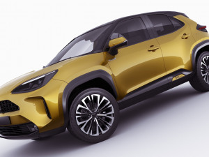toyota yaris cross hybrid 2021 3D Model