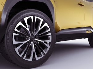 toyota yaris cross hybrid 2021 3D Model