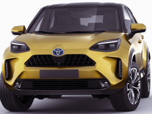 toyota yaris cross hybrid 2021 3D Model