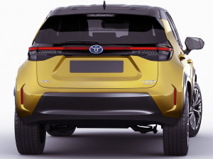 toyota yaris cross hybrid 2021 3D Model