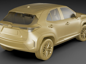 toyota yaris cross hybrid 2021 3D Model