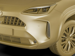 toyota yaris cross hybrid 2021 3D Model