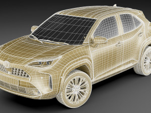 toyota yaris cross hybrid 2021 3D Model