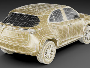 toyota yaris cross hybrid 2021 3D Model