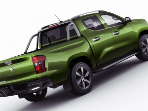 peugeot landtrek 2021 3D Модель