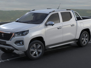 peugeot landtrek 2021 3D Модель