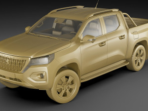 peugeot landtrek 2021 3D Модель