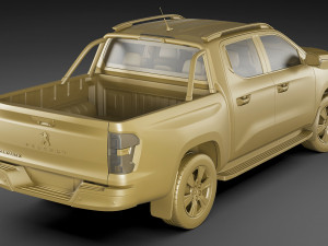 peugeot landtrek 2021 3D Модель
