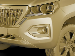 peugeot landtrek 2021 3D Модель