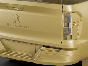 peugeot landtrek 2021 3D Модель