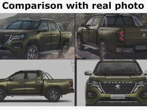 peugeot landtrek 2021 3D Модель