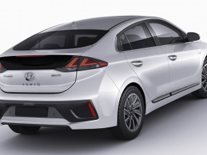 hyundai ioniq hybrid and electric 2020 Modèle 3D