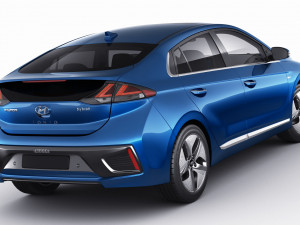 hyundai ioniq hybrid and electric 2020 Modèle 3D