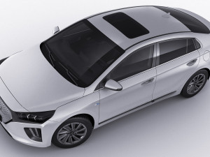 hyundai ioniq hybrid and electric 2020 Modèle 3D