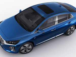 hyundai ioniq hybrid and electric 2020 Modèle 3D
