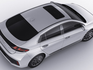 hyundai ioniq hybrid and electric 2020 Modèle 3D