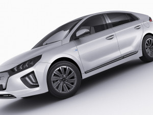 hyundai ioniq hybrid and electric 2020 Modèle 3D