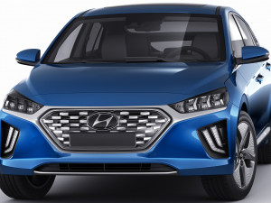 hyundai ioniq hybrid and electric 2020 Modèle 3D