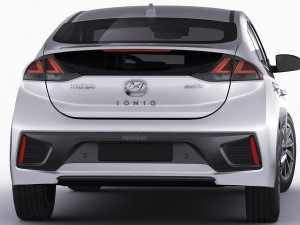 hyundai ioniq hybrid and electric 2020 Modèle 3D