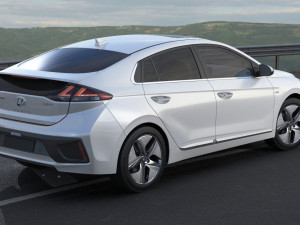 hyundai ioniq hybrid and electric 2020 Modèle 3D