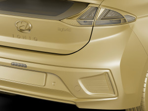 hyundai ioniq hybrid and electric 2020 Modèle 3D