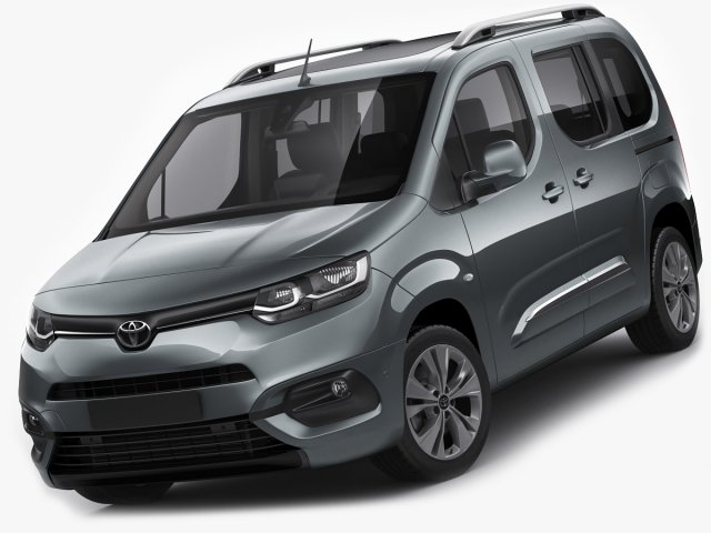 toyota proace city verso 2019 3Dモデル .c4d .max .obj .3ds .fbx .stl .blend 