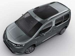 toyota proace city verso 2019 3D Model
