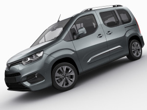 toyota proace city verso 2019 3Dモデル